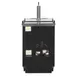 Beverage Air BM23HC-B 24" Beer Cooler 7.66 Cu Ft Black 1‑Keg 1‑Col 3" Faucet 1/6 HP 4" Casters USA 7 image