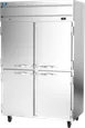 Beverage Air CT2HC-1HS 52" 2-Section Convertible Refrigerator Freezer w/ 4 Half Solid Doors, 45 cu. ft. 1 image