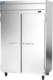 Beverage Air CT2HC-1S 52" 2-Section Convertible Refrigerator Freezer w/ 2 Solid Doors, 45 cu. ft. 1 image