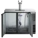 Beverage Air DD48HC-1-B 48" Draft Beer Cooler w/ 2 Kegs, 12.4 cu. ft., 1 Dual-Tap Tower 6 image