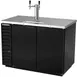 Beverage Air DD50HC-1-B 50" Draft Beer Cooler w/ 2 Kegs, 17.86 cu. ft., 1 Dual-Tap Tower 1 image
