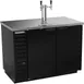 Beverage Air DD50HC-1-B 50" Draft Beer Cooler w/ 2 Kegs, 17.86 cu. ft., 1 Dual-Tap Tower 2 image