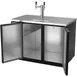 Beverage Air DD50HC-1-B 50" Draft Beer Cooler w/ 2 Kegs, 17.86 cu. ft., 1 Dual-Tap Tower 4 image