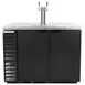 Beverage Air DD50HC-1-B 50" Draft Beer Cooler w/ 2 Kegs, 17.86 cu. ft., 1 Dual-Tap Tower 5 image