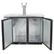 Beverage Air DD50HC-1-B 50" Draft Beer Cooler w/ 2 Kegs, 17.86 cu. ft., 1 Dual-Tap Tower 6 image