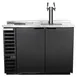 Beverage Air DD50HC-1-C-B 50" 1 Column Draft Beer Cooler, 2 Keg, 17.86 cu. ft. 5 image