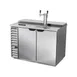 Beverage Air DD50HC-1-C-S 50" Draft Beer Cooler w/ 2 Kegs, 17.86 cu. ft., 1 Dual-Tap Tower 1 image