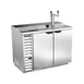 Beverage Air DD50HC-1-C-S 50" Draft Beer Cooler w/ 2 Kegs, 17.86 cu. ft., 1 Dual-Tap Tower 2 image