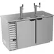 Beverage Air DD58HC-1-S 59" Draft Beer Cooler w/ 3 Kegs, 21.86 cu. ft., 1 Single & 1 Dual-Tap Towers 2 image
