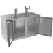 Beverage Air DD58HC-1-S 59" Draft Beer Cooler w/ 3 Kegs, 21.86 cu. ft., 1 Single & 1 Dual-Tap Towers 3 image