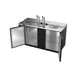Beverage Air DD68HC-1-C-B 69" Draft Beer Cooler w/ 3 Kegs, 25.93 cu. ft., 2 Single-Tap Towers 4 image