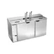 Beverage Air DD68HC-1-C-S 69" Draft Beer Cooler w/ 3 Kegs, 25.93 cu. ft., 2 Single-Tap Towers 2 image