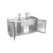 Beverage Air DD68HC-1-S 69" Draft Beer Cooler w/ 3 Kegs, 25.93 cu. ft., 1 Single & 1 Dual-Tap Towers 3 image