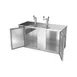 Beverage Air DD68HC-1-S 69" Draft Beer Cooler w/ 3 Kegs, 25.93 cu. ft., 1 Single & 1 Dual-Tap Towers 4 image