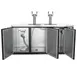Beverage Air DD72HC-1-B 72" Draft Beer Cooler w/ 3 Kegs, 19.95 cu. ft., 2 Dual-Tap Towers 6 image