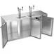 Beverage Air DD72HC-1-S 72" Draft Beer Cooler w/ 3 Kegs, 19.95 cu. ft., 2 Dual-Tap Towers 3 image
