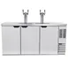 Beverage Air DD72HC-1-S 72" Draft Beer Cooler w/ 3 Kegs, 19.95 cu. ft., 2 Dual-Tap Towers 5 image