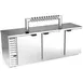 Beverage Air DD94HC-1-S-12T 95" Draft Beer Cooler w/ 5 Kegs, 37.82 cu. ft., 12 Taps 2 image