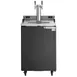Beverage Air DZ24-1-B Dual Zone 24" Keg Cooler, Black, 7.44 cu ft, 4 1/6-Barrel Kegs, 2-Tap, Comp 3 image