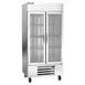 Beverage Air FB35HC-1G 39" Two Section Reach-In Freezer w/ 2 Glass Doors, Bottom Mount, 35 cu. ft. 1 image