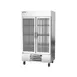 Beverage Air HBF44HC-1-G 47" 2-Section Glass Door Reach-In Freezer, Bottom Mounted, 44 cu. ft., Stainless Steel 2 image