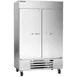 Beverage Air HBF49HC-1 52" 2-Solid Door Reach-In Freezer, Bottom Mounted, 46.2 cu. ft., Stainless Steel 1 image