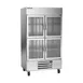 Beverage Air HBR44HC-1-HG 47" 2-Section Reach-In Refrigerator w/ 4 Glass Half Doors, Bottom Mount, 1/3 hp, 40 cu. ft. 1 image