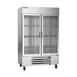 Beverage Air HBR49HC-1-G 52" 2-Section Reach-In Refrigerator w/ 2 Glass Full Doors, Bottom Mount, 1/3 hp, 46 cu. ft. 1 image