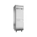Beverage Air HF1HC-1HS 26" 1-Section Reach-In Freezer, 2 Half Solid Doors, Top Mount, 21.06 cu. ft., Stainless Steel Front 1 image
