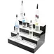 Beverage Air LBD4-36L 36" Four Tier Lighted Liquor Display, 32 Bottles 1 image