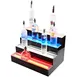Beverage Air LBD4-36L 36" Four Tier Lighted Liquor Display, 32 Bottles 2 image