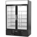 Beverage-Air MMF49HC-1-B-IQ 52" 2 Glass Door Merchandiser Freezer in Black, 46.2 cu. ft. 2 image