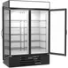 Beverage-Air MMF49HC-1-B-IQ 52" 2 Glass Door Merchandiser Freezer in Black, 46.2 cu. ft. 3 image
