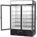 Beverage-Air MMF49HC-1-B-IQ 52" 2 Glass Door Merchandiser Freezer in Black, 46.2 cu. ft. 4 image