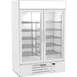Beverage Air MMR49HC-1-W-IQ 52" Two Glass Door Merchandiser Refrigerator in White, 46 cu. ft. 1 image