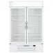Beverage Air MMR49HC-1-W 52" Two Glass Door Merchandiser Refrigerator in White, 46.15 cu. ft. 5 image