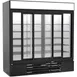 Beverage Air MMR66HC-1-B 75" Three Glass Door Merchandiser Refrigerator in Black, 64.4 cu. ft. 2 image