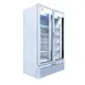 Beverage Air MT34-1W 39" 2-Section Marketeer Glass Door Merchandiser in Black, 26.12 cu. ft. 1 image
