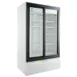 Beverage Air MT49-1-SDW 47" 2-Section Marketeer Glass Door Merchandiser in White, 39 cu. ft. 2 image