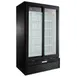 Beverage Air MT49-1B 47" 2-Section Marketeer Glass Door Merchandiser in Black, 37.42 cu. ft. 2 image