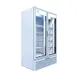 Beverage Air MT49-1W 47" 2-Section Marketeer Glass Door Merchandiser in White, 37.42 cu. ft. 1 image