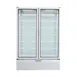 Beverage Air MT53-1W 54" 2-Section Marketeer Glass Door Merchandiser in White, 41.66 cu. ft. 1 image