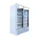 Beverage Air MT53-1W 54" 2-Section Marketeer Glass Door Merchandiser in White, 41.66 cu. ft. 2 image