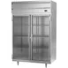 Beverage Air PF2HC-1BG 52" Two Section Reach-In Freezer w/ 2 Glass Doors, Aluminum Interior, 45 cu. ft. 2 image