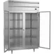 Beverage Air PF2HC-1BG 52" Two Section Reach-In Freezer w/ 2 Glass Doors, Aluminum Interior, 45 cu. ft. 3 image
