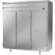 Beverage Air PF3HC-1AS 78" 3-Section Reach-In Freezer w/ 3 Solid Doors, Aluminum Interior, 68 cu. ft. 2 image