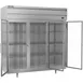 Beverage Air PF3HC-1BG 78" 3-Section Reach-In Freezer w/ 3 Glass Doors, Aluminum Interior, 68 cu. ft. 3 image