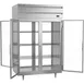 Beverage Air PFD2HC-1BG 52" Two Section Pass-Thru Freezer w/ 4 Glas Full Doors, 48 cu. ft.  3 image