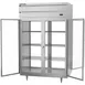 Beverage Air PFD2HC-1BG 52" Two Section Pass-Thru Freezer w/ 4 Glas Full Doors, 48 cu. ft.  4 image