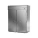 Beverage Air PFT2XTHC-1AS 69" Two Section Roll-Thru Freezer w/ 4 Solid Doors, Extra Tall, 86 cu. ft. 1 image